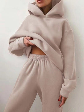 Conjunto Moletom Feminino De Frio