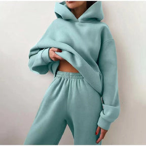 Conjunto Moletom Feminino De Frio